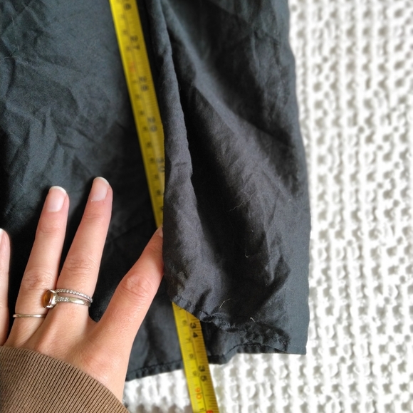 J.Crew Women's Convertible beach sarong in Black Sheer Resort wear Small - Picture 9 of 9